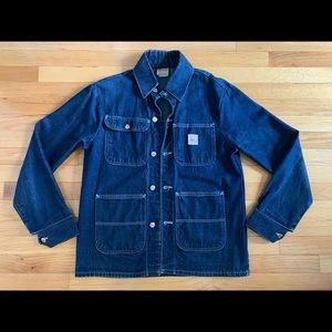 Pointer brand chore coat denim made in usa S